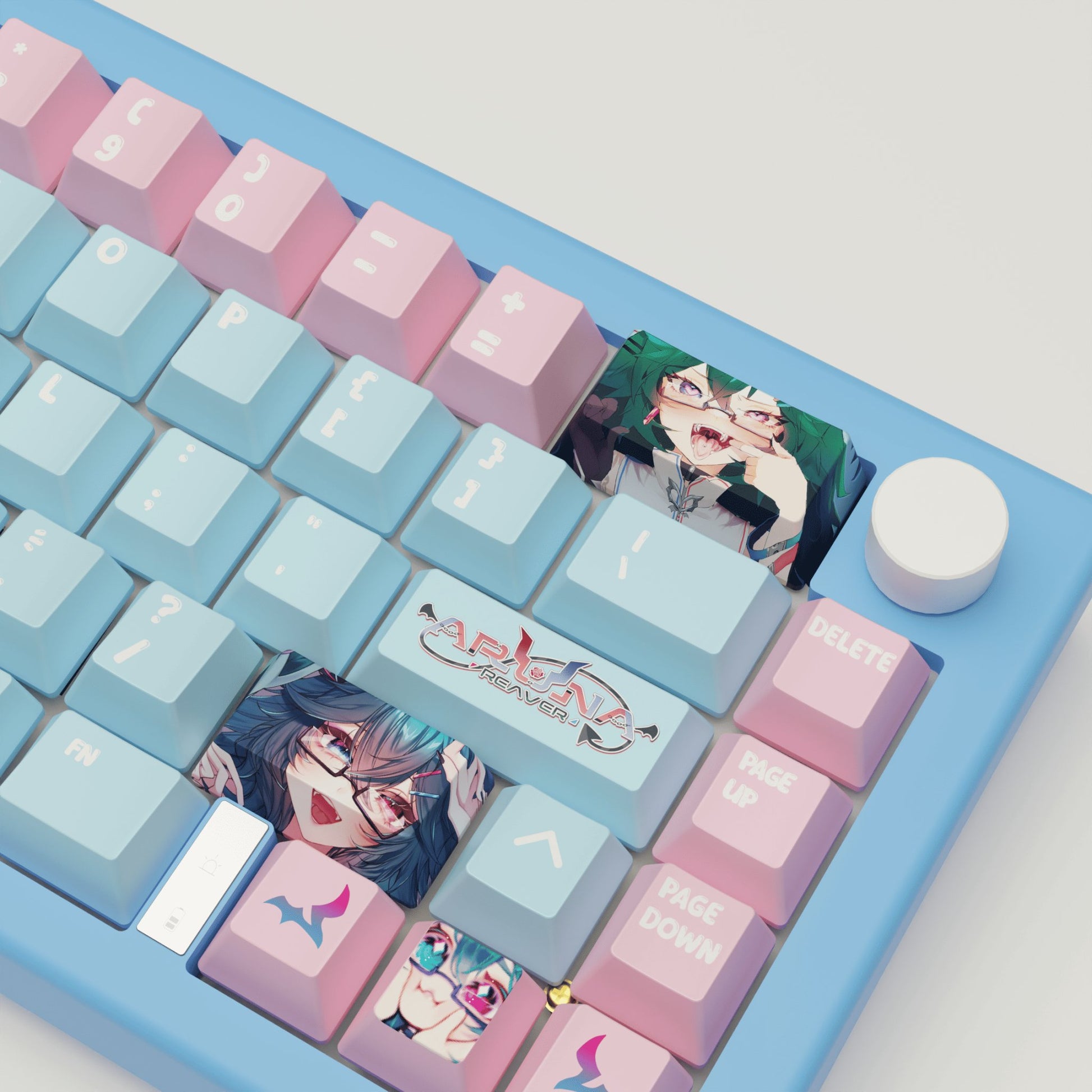 Aruna Reaver Vtuber Keycaps Set - Goblintechkeys