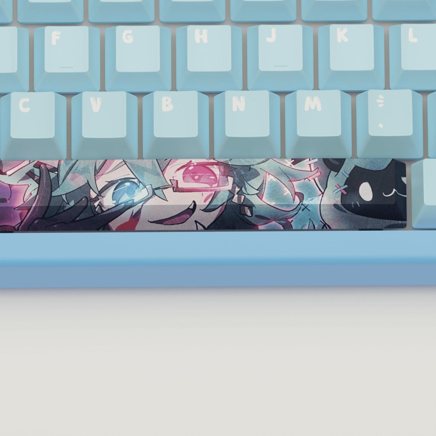 Aruna Reaver Vtuber Keycaps Set - Goblintechkeys