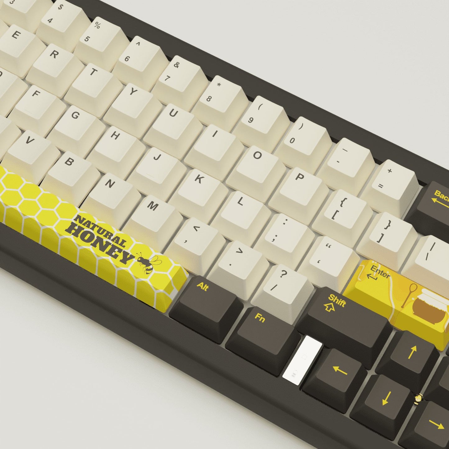 Bee Design Keycaps and Mechanical Keyboard - Goblintechkeys