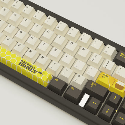 Bee Design Keycaps and Mechanical Keyboard - Goblintechkeys