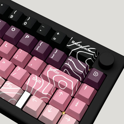 Blackberry Design Keycaps and Mechanical Keyboard - Goblintechkeys