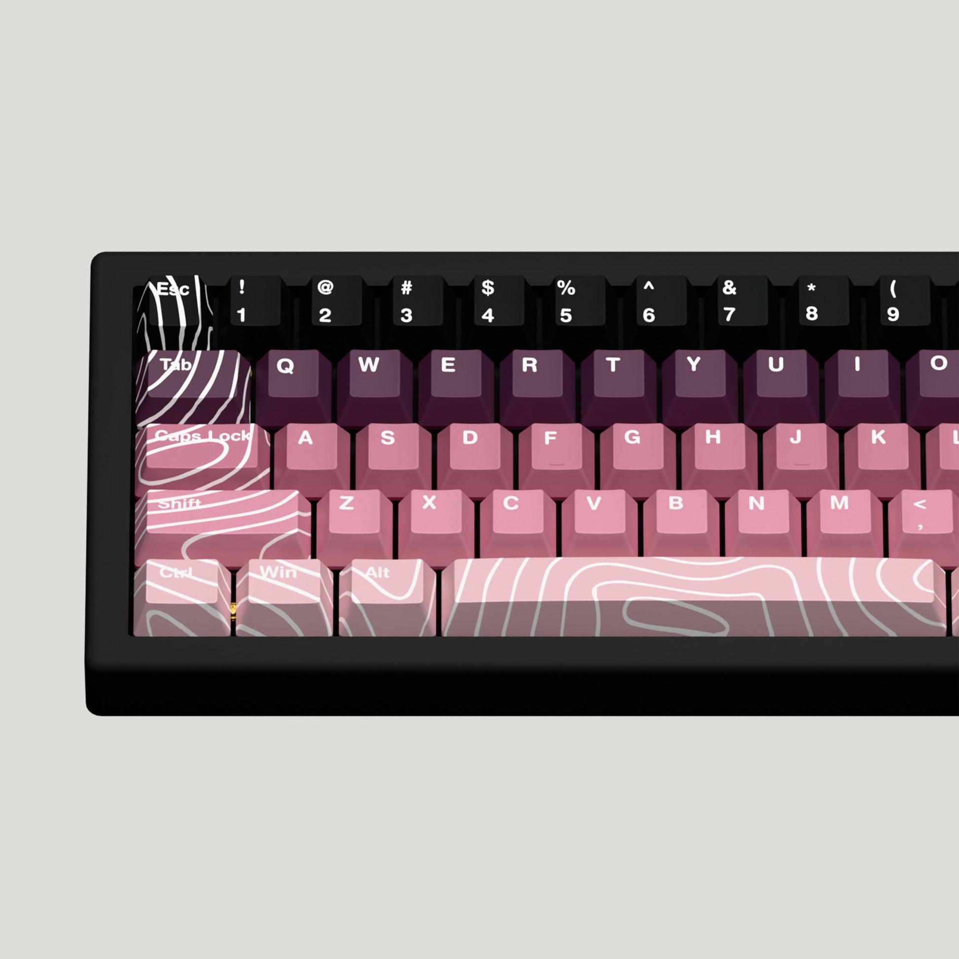 Blackberry Design Keycaps and Mechanical Keyboard - Goblintechkeys