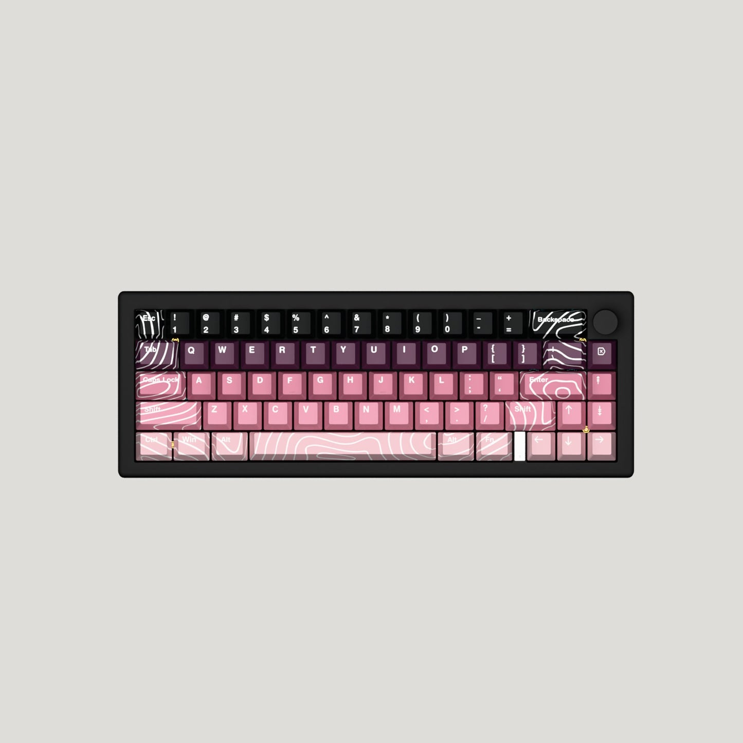 Blackberry Design Keycaps and Mechanical Keyboard - Goblintechkeys