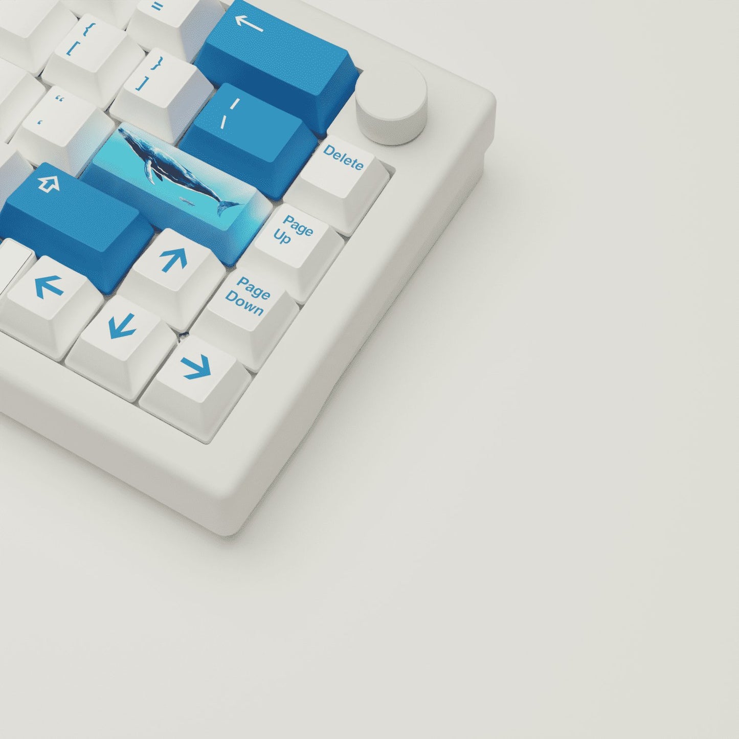 Blue Whale Keycaps - Goblintechkeys