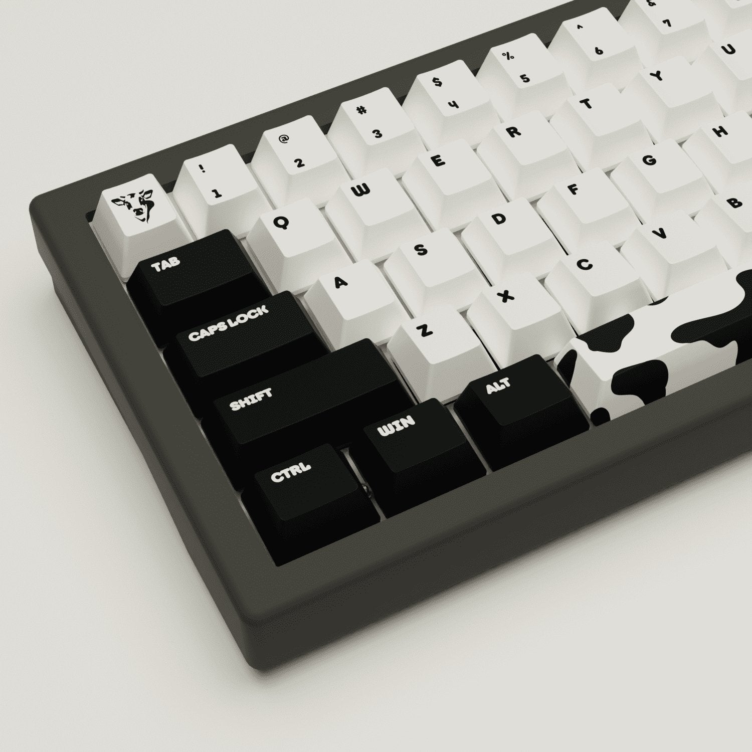 Cow Design Keycaps & Mechanical Keyboard - Goblintechkeys