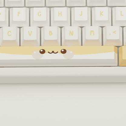 Cute Hamster Design Keycaps and Mechanical Keyboard - Goblintechkeys