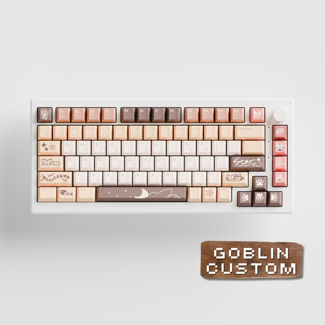 Design your own keycap set. Download template | PBT keycap set(Any keyboard size, any layout, any format) - Goblintechkeys