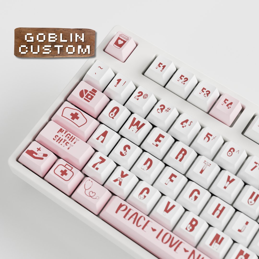 Design your own keycap set. Download template | PBT keycap set(Any keyboard size, any layout, any format) - Goblintechkeys