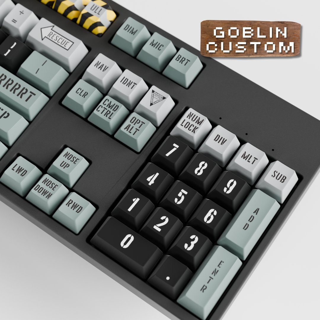 Design your own keycap set. Download template | PBT keycap set(Any keyboard size, any layout, any format) - Goblintechkeys