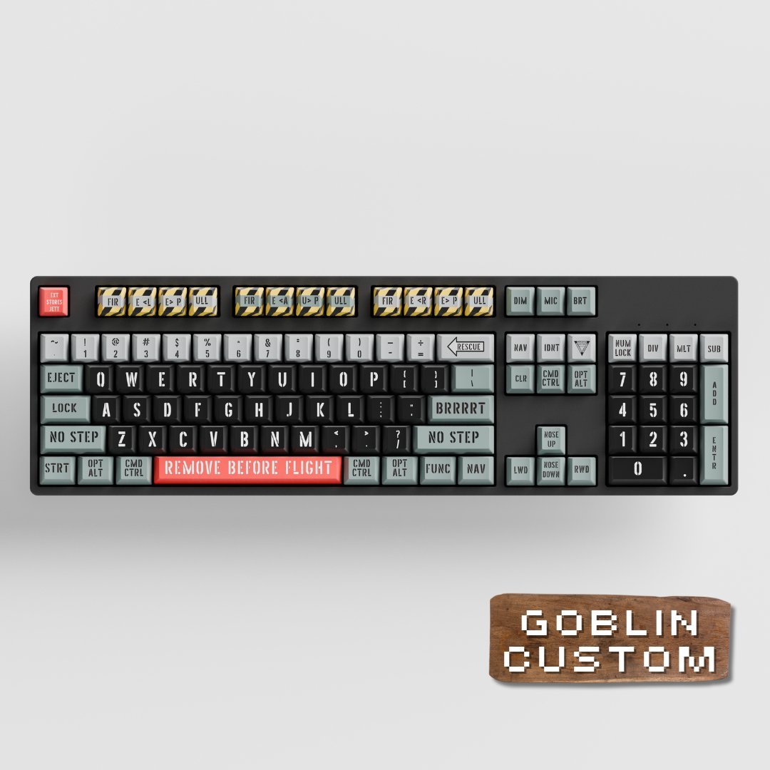 Design your own keycap set. Download template | PBT keycap set(Any keyboard size, any layout, any format) - Goblintechkeys