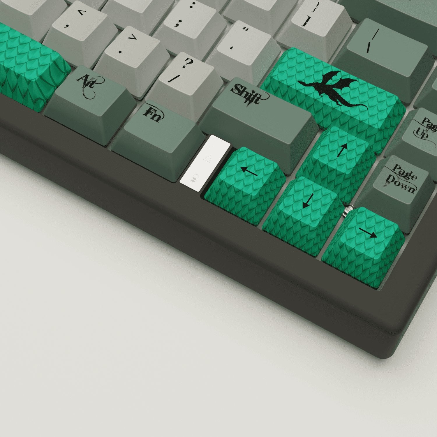 Dragon Scale Keycaps - Goblintechkeys