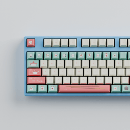 Fizz and Flourish Artist 100% RGB Mechanical Keyboard + Keycaps - Goblintechkeys