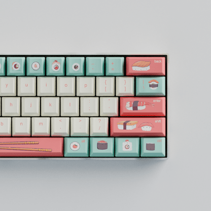 Fizz and Flourish Artist 60% RGB Mechanical Keyboard + Keycaps - Goblintechkeys