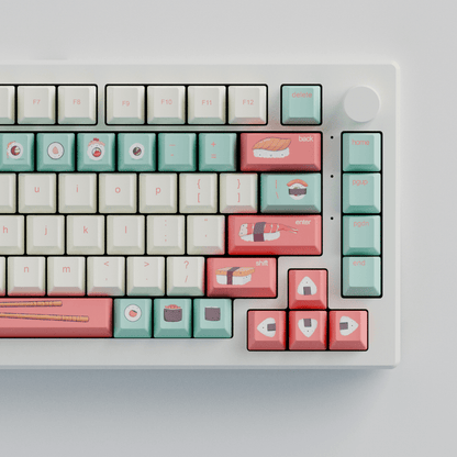 Fizz and Flourish Artist 75% RGB Mechanical Keyboard + Keycaps - Goblintechkeys