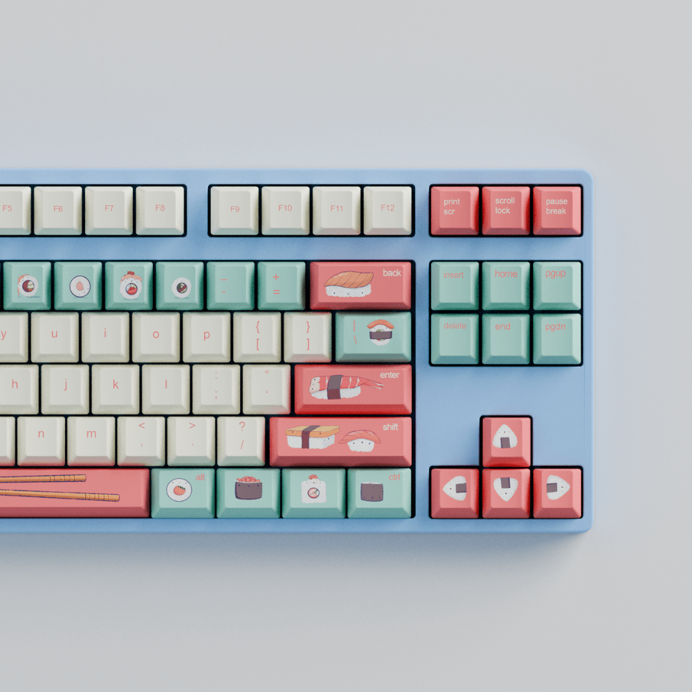 Fizz and Flourish Artist 80% RGB Mechanical Keyboard + Keycaps - Goblintechkeys