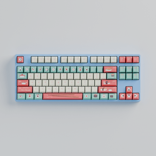 Fizz and Flourish Artist 80% RGB Mechanical Keyboard + Keycaps - Goblintechkeys