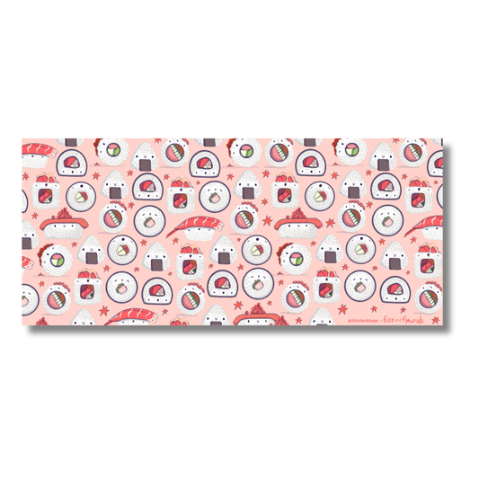 Fizz and Flourish Sushi Party Parade Deskmat - Goblintechkeys