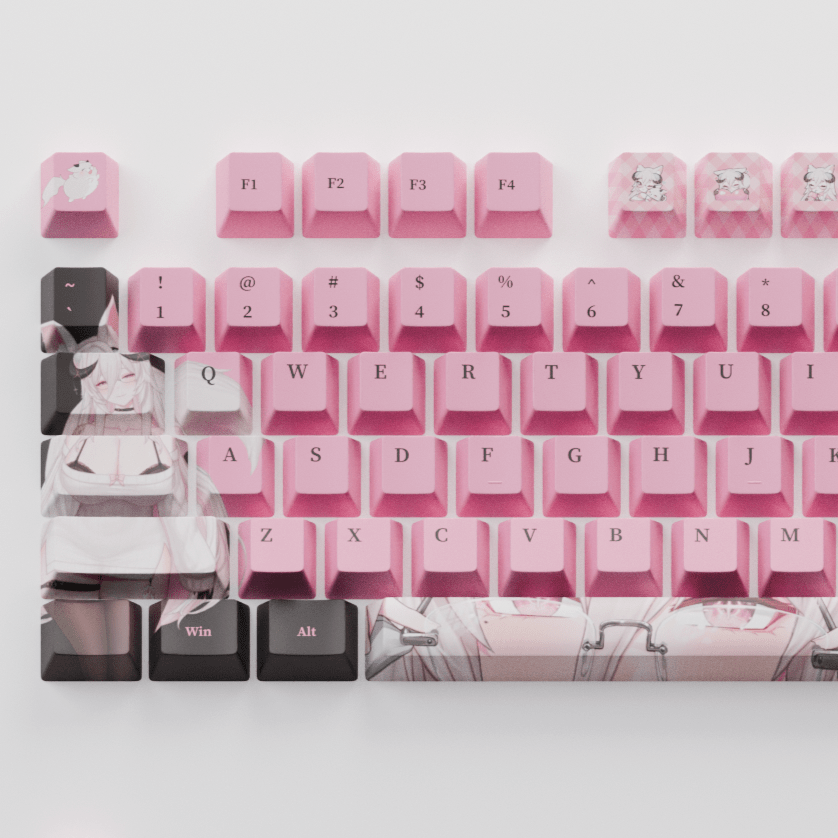 Fraeya Vtuber Keycaps Set - Goblintechkeys