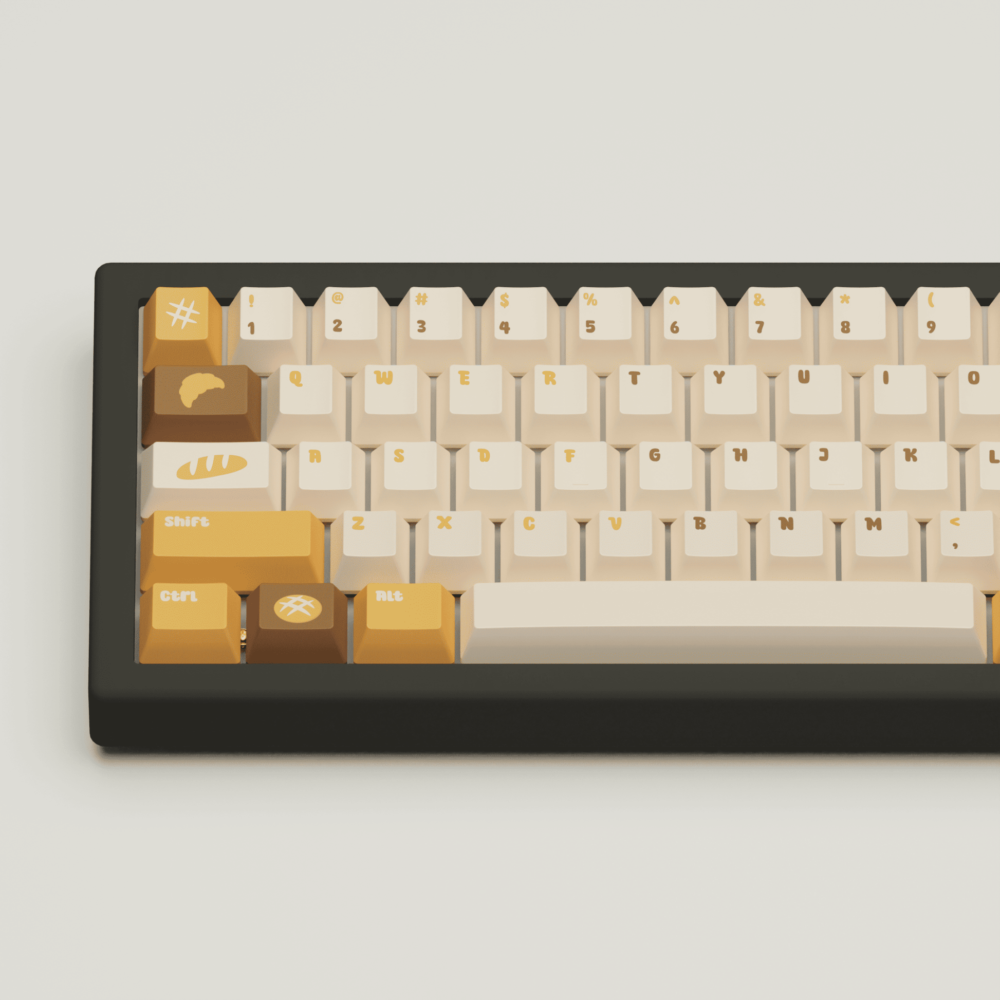 Fresh Bakes Design Keycaps and Mechanical Keyboard - Goblintechkeys