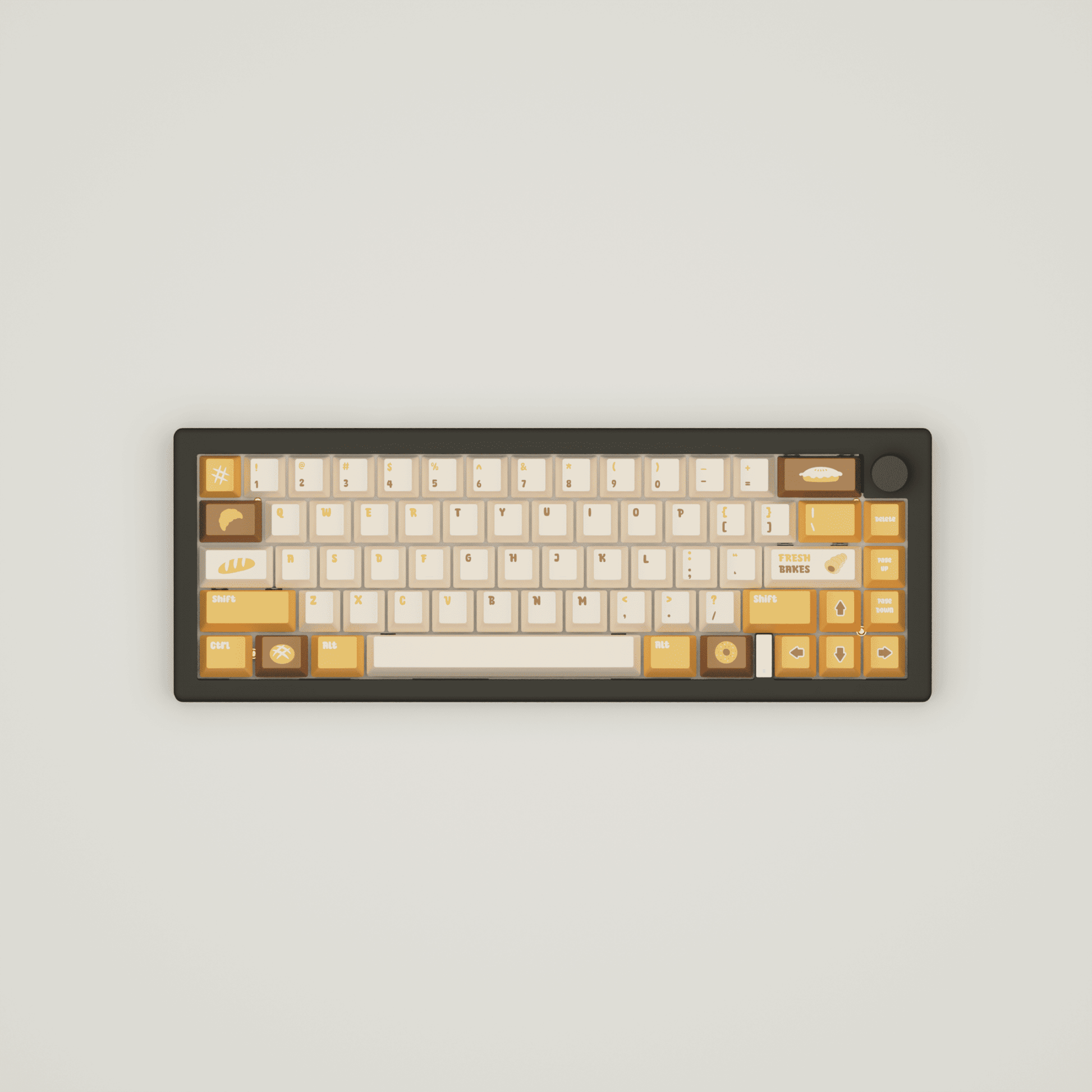 Fresh Bakes Design Keycaps and Mechanical Keyboard - Goblintechkeys