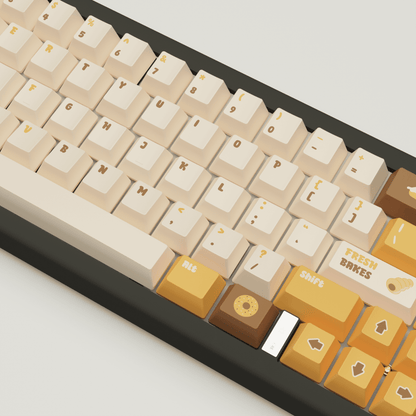 Fresh Bakes Design Keycaps and Mechanical Keyboard - Goblintechkeys