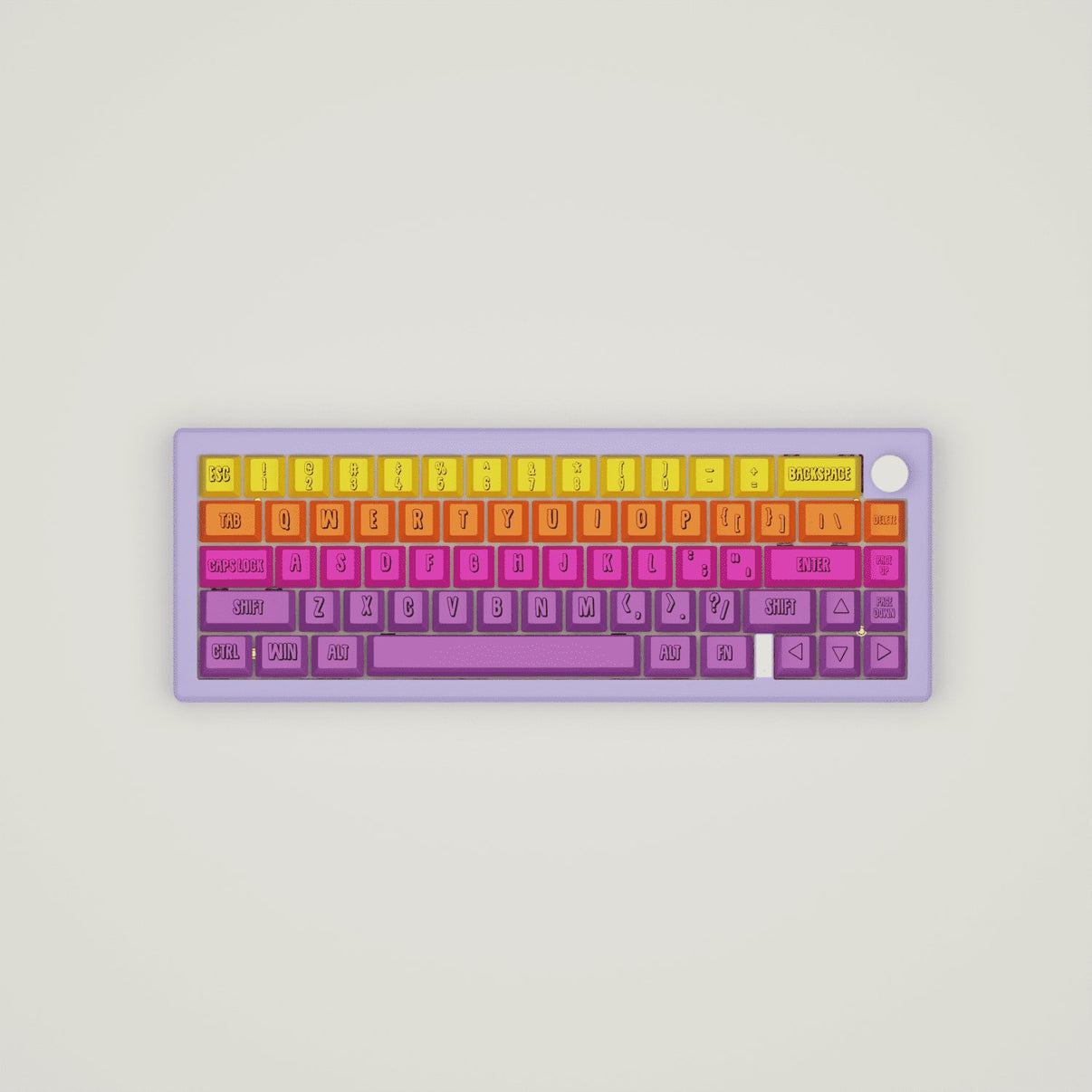 Fruit Salad Design Keycaps and Mechanical Keyboard – Goblintechkeys