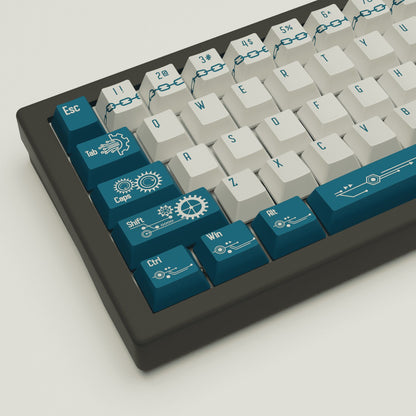 Gear Of Fate Design Keycaps and Mechanical Keyboard - Goblintechkeys