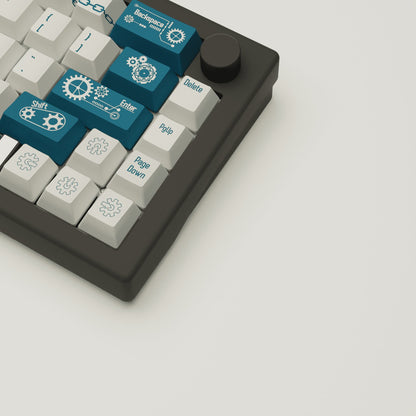 Gear Of Fate Design Keycaps and Mechanical Keyboard - Goblintechkeys