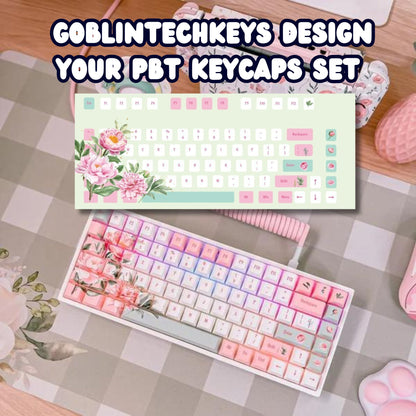 Goblin - custom Goblintechkeys Design your PBT keycap set(Any Keyboard size, any layout, any format) - Goblintechkeys