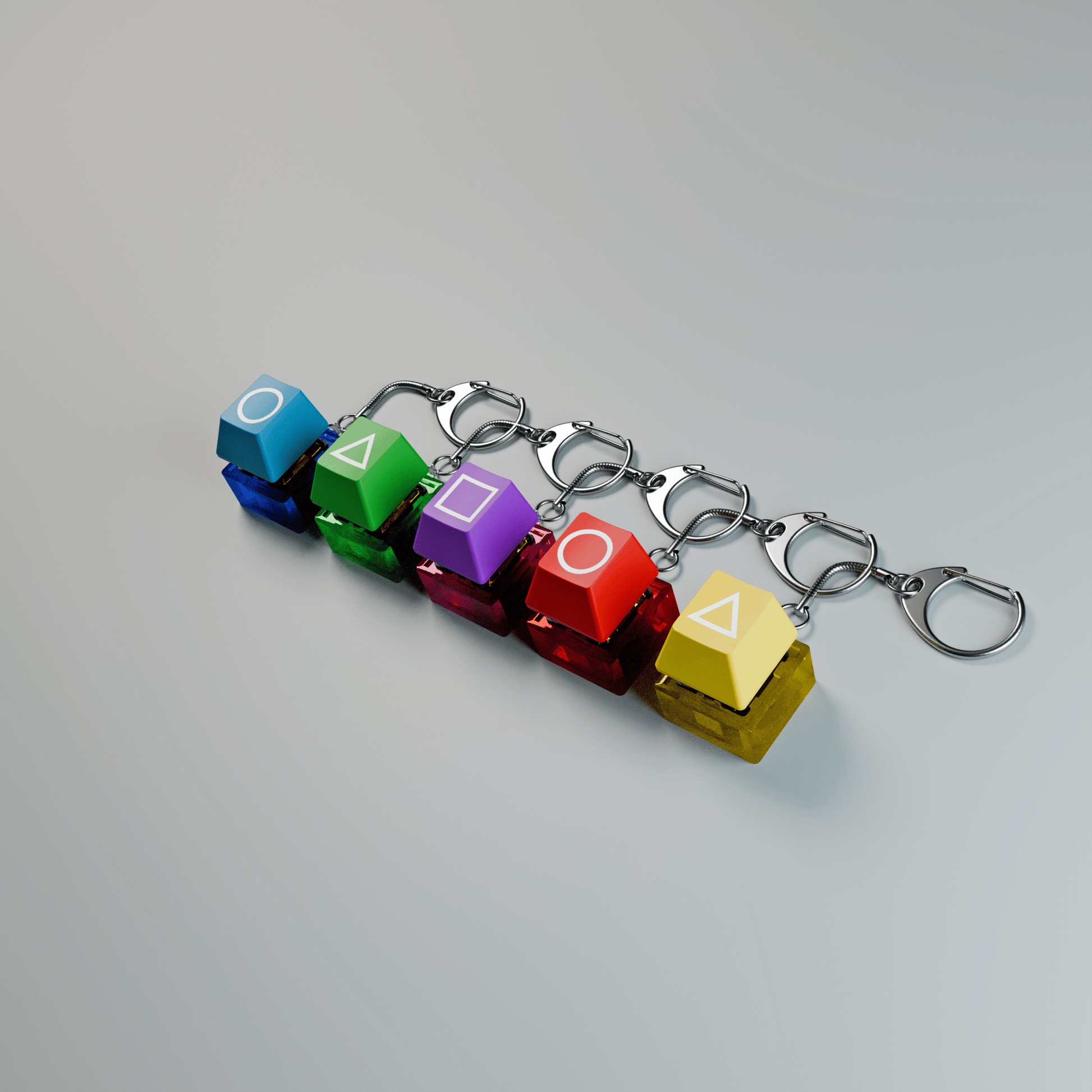 Gonggi Fidget Keychain - Goblintechkeys