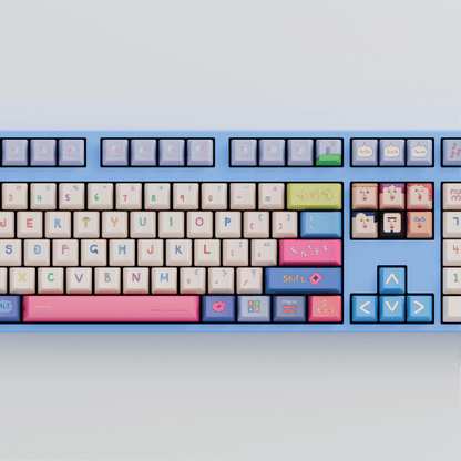 HEEHEE 100% RGB Mechanical Keyboard (Collabs) - Goblintechkeys