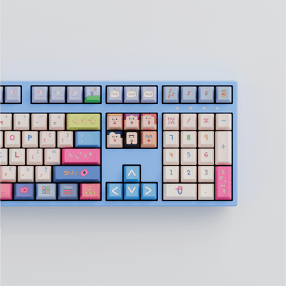 HEEHEE 100% RGB Mechanical Keyboard (Collabs) - Goblintechkeys