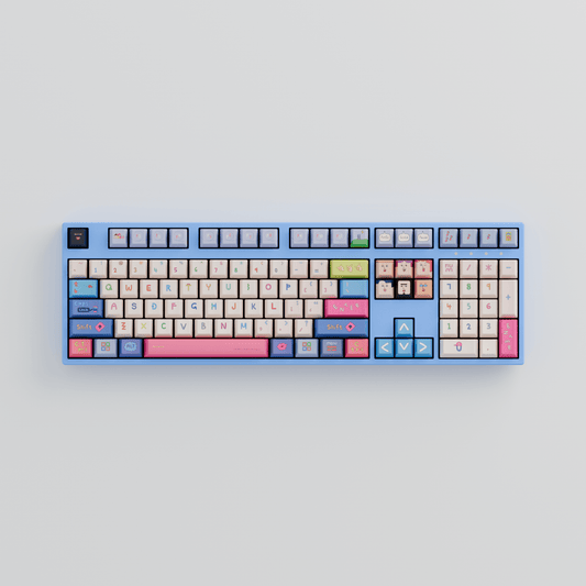 HEEHEE 100% RGB Mechanical Keyboard (Collabs) - Goblintechkeys