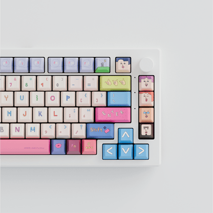 HEEHEE 75% RGB Mechanical Keyboard (Collabs) - Goblintechkeys