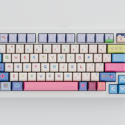 HEEHEE 75% RGB Mechanical Keyboard (Collabs) - Goblintechkeys