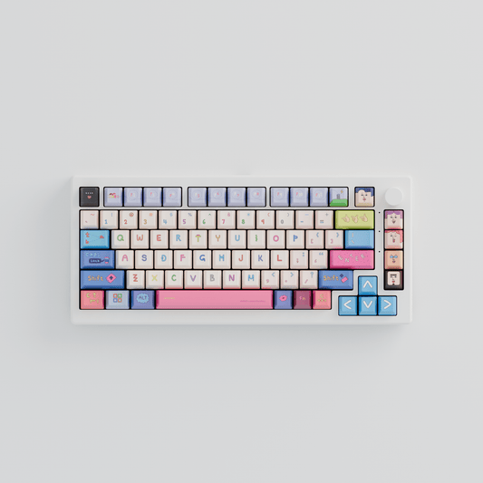 HEEHEE 75% RGB Mechanical Keyboard (Collabs) - Goblintechkeys