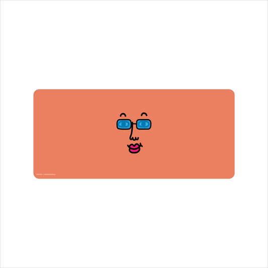 HEEHEE Design C Deskmat (Collabs) - Goblintechkeys