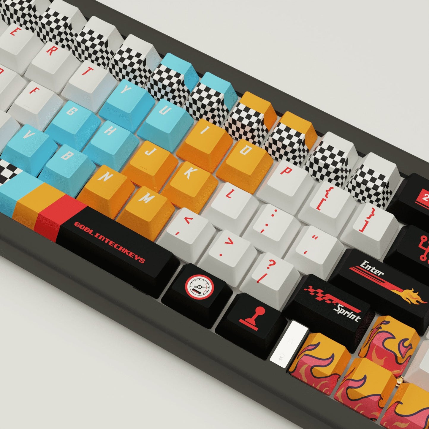 Horizon Speed Design Keycaps and Mechanical Keyboard - Goblintechkeys