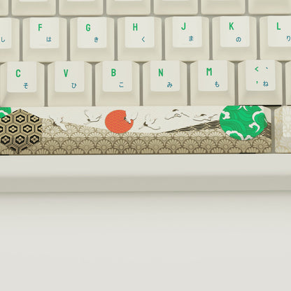 Japanese Crane Keycaps - Goblintechkeys