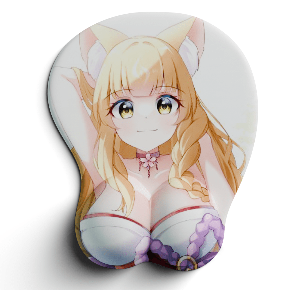 LannahBabe 3D Ergonomic Mousepad – Serenity Edition - Goblintechkeys