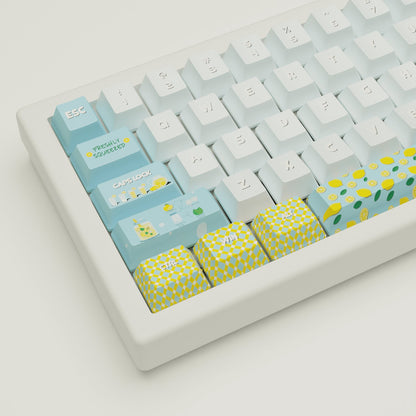 Lemonade Keycaps - Goblintechkeys