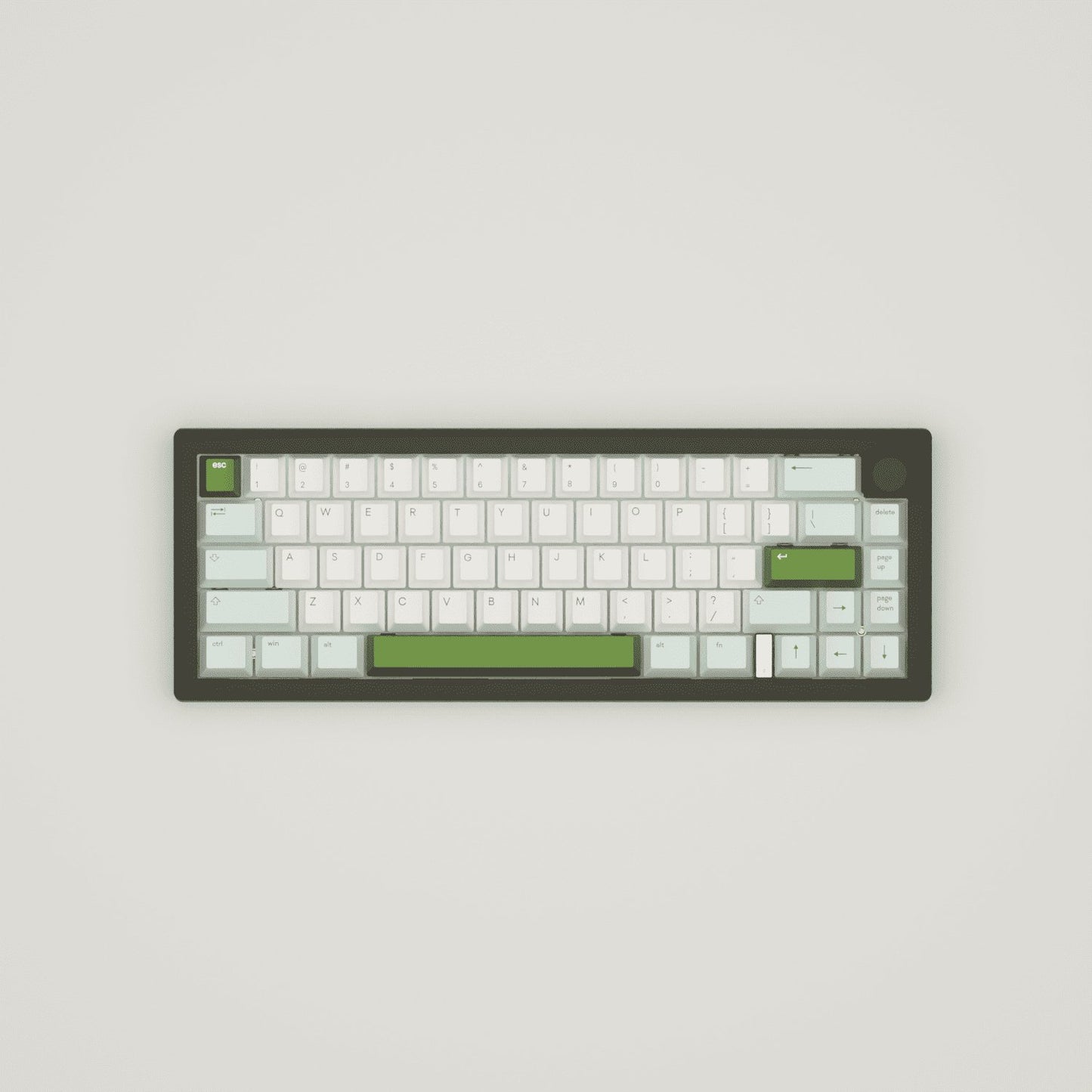 Matcha Design Keycaps and Mechanical Keyboard - Goblintechkeys