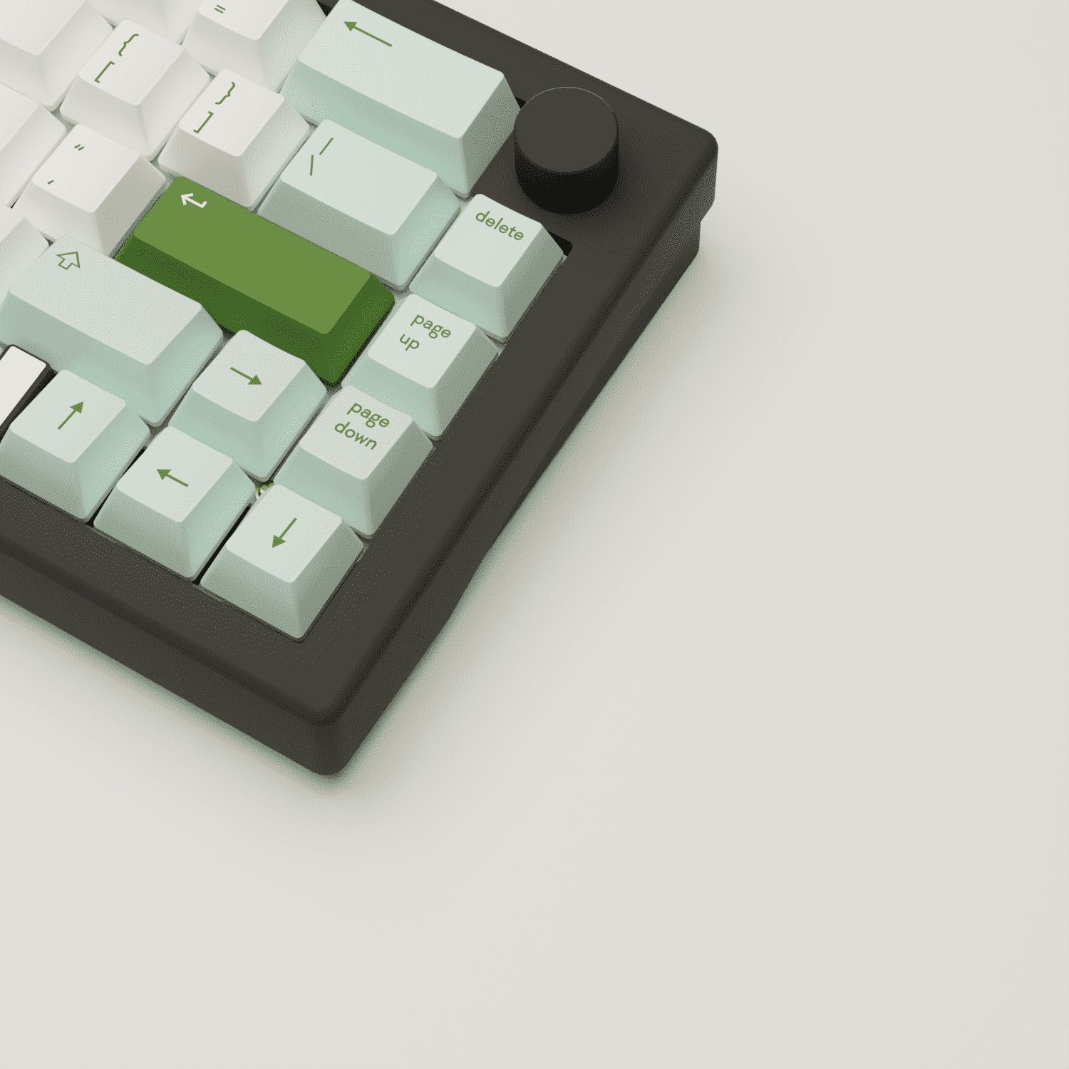 Matcha Design Keycaps and Mechanical Keyboard - Goblintechkeys