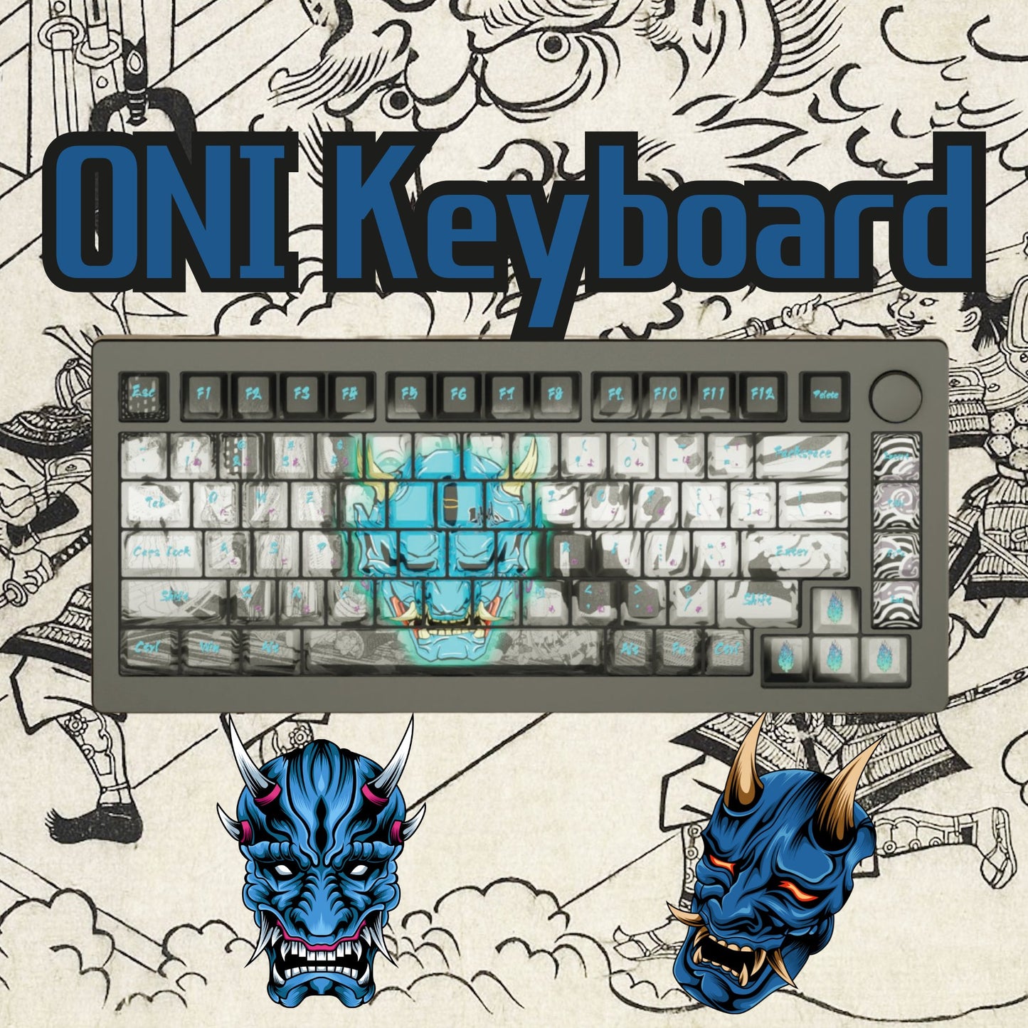Monsgeek M1W - 75% Oni Mechanical Keyboard - Goblintechkeys