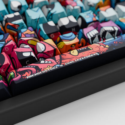 Nachocustomz friends 65% Keyboard(Goblin-colabs) - Goblintechkeys