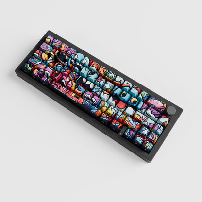 Nachocustomz friends 65% Keyboard(Goblin-colabs) - Goblintechkeys