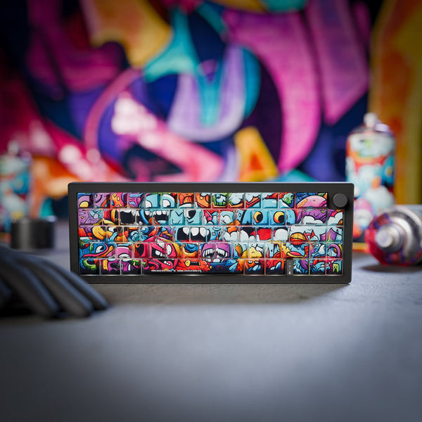 Nachocustomz friends 65% Keyboard(Goblin-colabs) – Goblintechkeys