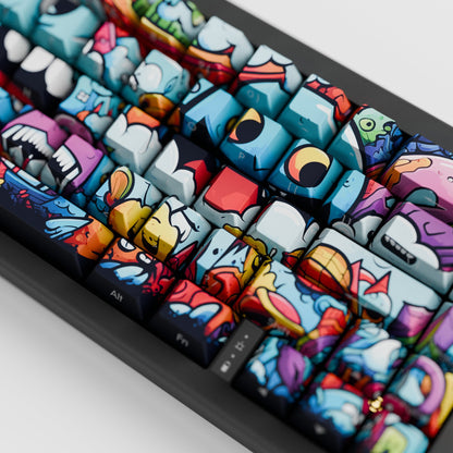 Nachocustomz friends 65% Keyboard(Goblin-colabs) - Goblintechkeys