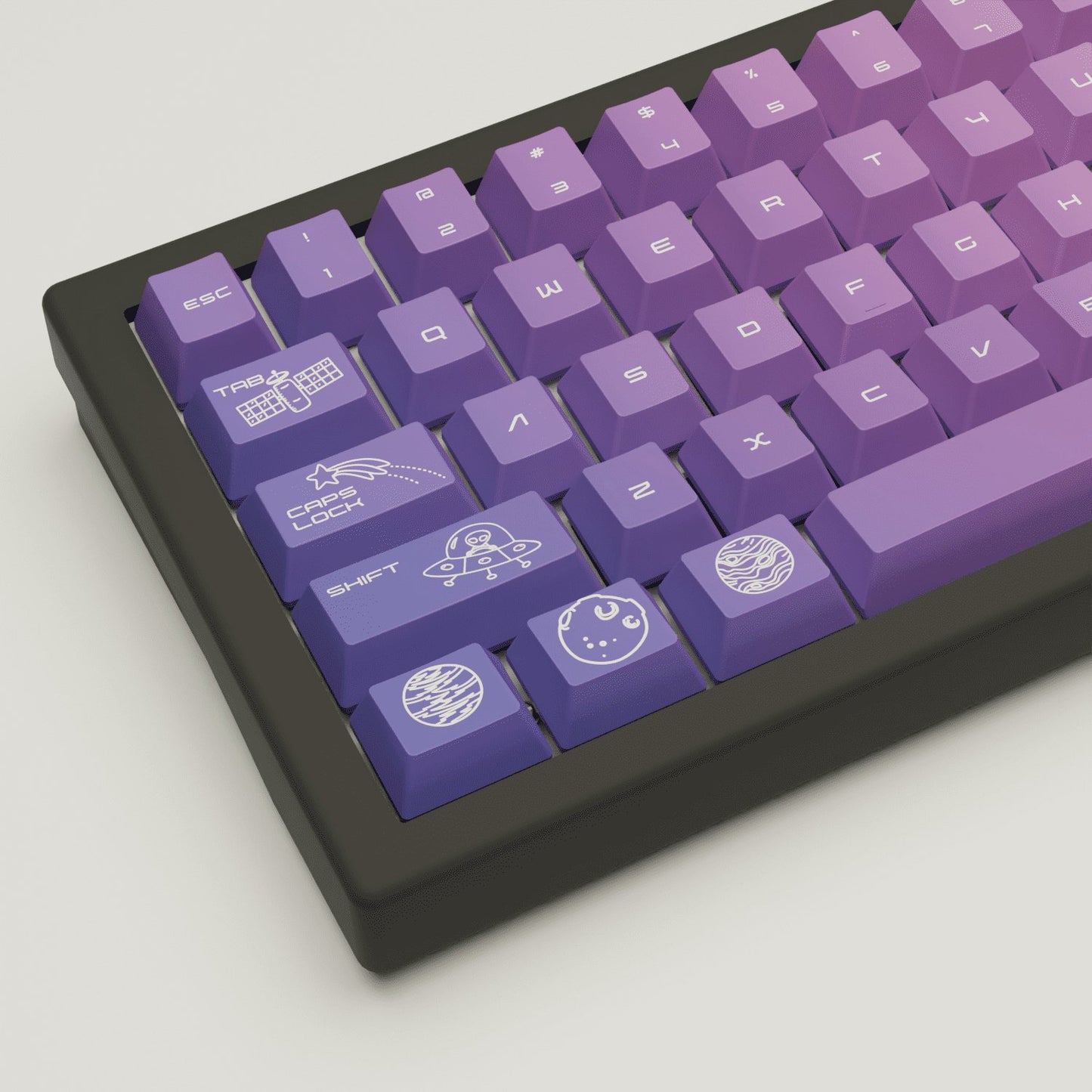 Nebula Design Keycaps and Mechanical Keyboard - Goblintechkeys