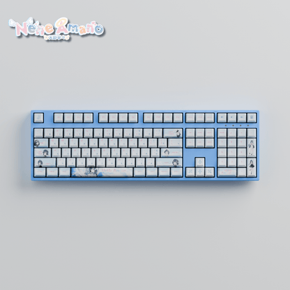 Nene Amano Celestial Harmony 100% RGB Mechanical Keyboard(Collabs) - Goblintechkeys